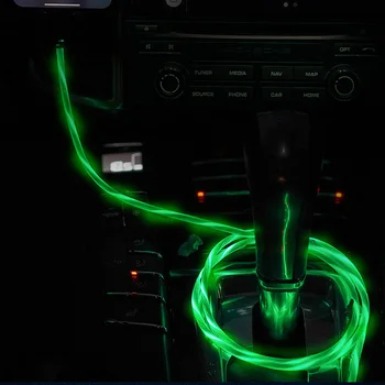 

Car Glowing Cable Mobile Phone Charging Cables LED light USB Charger For Audi A3 A4 A5 A6 A7 A8 B6 B7 B8 C5 C6 TT Q3 Q5 Q7 S3 S4