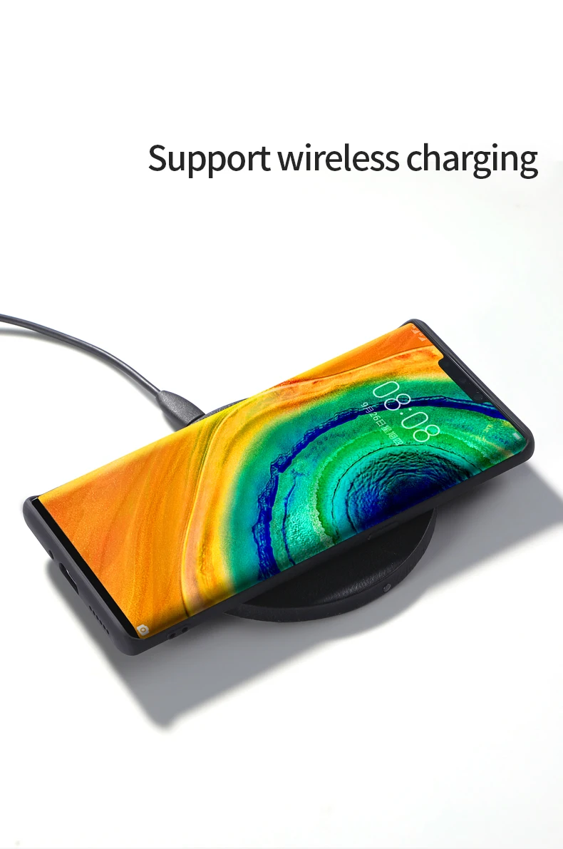 SanCore чехол для телефона для HUAWEI Mate30/Pro Чехол ALCANTARA Кожаный Модный чехол из ТПУ в деловом стиле для телефона Роскошный чехол для телефона