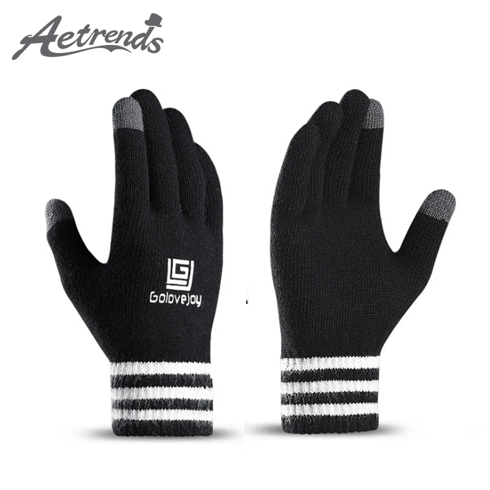 

[AETRENDS] Touchscreen Magic Gloves Lightweight Warm Thermal Knit Winter Gloves Designed for Texting Driving Hiking O-0051