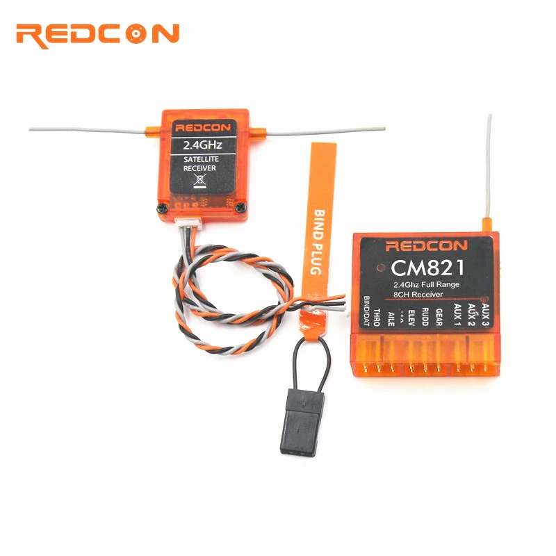 REDCON AR8000 8CH 2 4G приемник со спутником совместимый стандартом детской розетки строй