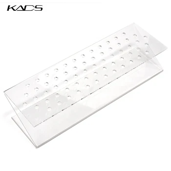 

Tranparent False Nails Display Stick Stand Nail Art Clear Tips Display Stand Nail Polish Practice Training Tool