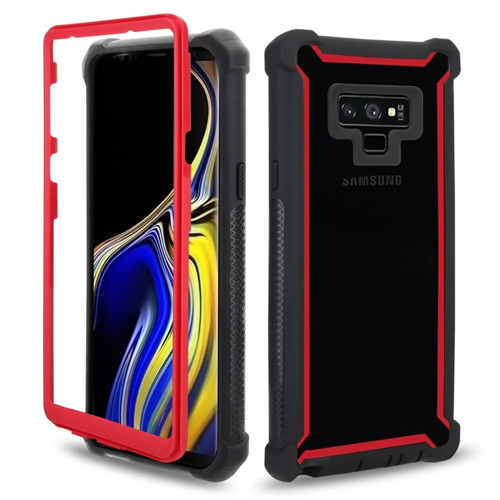 

360 Full Cover for Samsung S10 Plus Case Heavy Duty Protection Phone Case for Samsung S8 S9 Note8 Note9 Coque Anti-knock PC Case