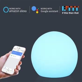 

Smart Home Wifi Light Bulb Ambient Light Smart Night Light Voice APP Remote Control Smart Bulb Compatible Android and IOS