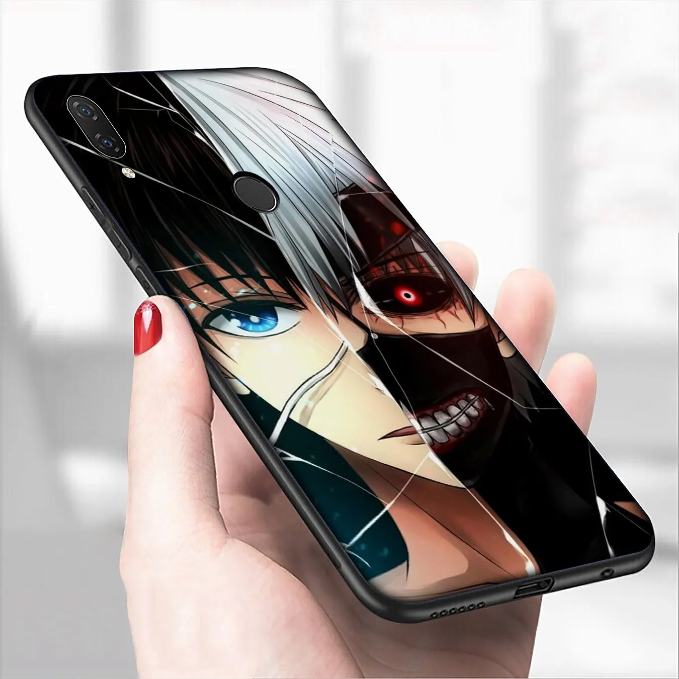 IYICAO Токийский Гуль аниме Kaneki Ken Мягкий силиконовый чехол для телефона для Xiaomi Redmi 8A 7A 6A 5A K20 S2 4A 4X Note 8 7 6 Pro 5 Plus
