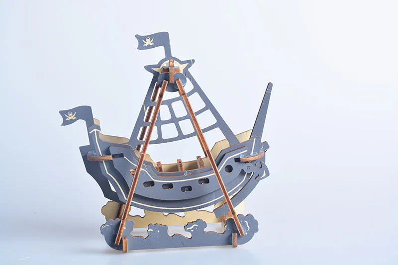 Деревянная модель DIY дерево 3D настраиваемые индивидуальные головоломки