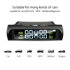 HGDO Car Safety Tire Pressure Alarm System Solar Power Digital Display Smart Car TPMS System Detector ► Photo 2/6