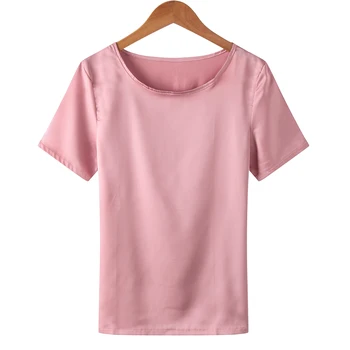 

Korean Fashion Silk Womens Tops and Blouses Satin Office Lady Women Blouses Solid Women Shirts Plus Size 4XL Femininas Elegante