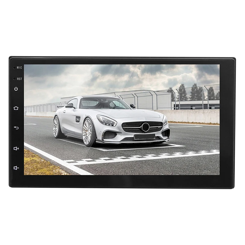 

For Android 8.1 Car radio player LCD screen 7 inch 1024*600 Replacement Accessory Navigation Metal + ABS