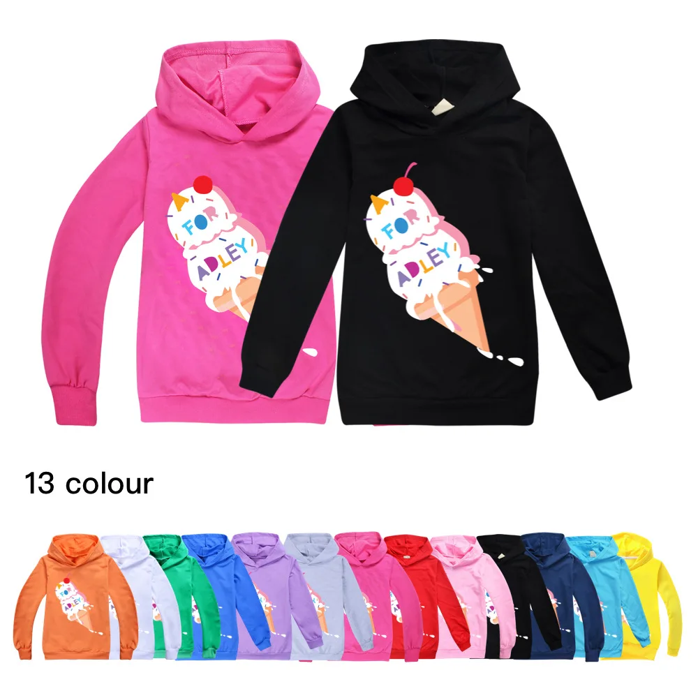 

A for Adely Toddler Girl Fall Clothes 2021 Cotton Fashion Boys Hooded T Shirt Kids Pink Shirt for Teenage Boys Tops Baby Tees