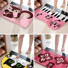 Коврик с изображением перьев дверной коврик Впитывающий Коврик для ванной комнаты дверной коврик входной коврик кухонный коврик для спальни, ванной дома