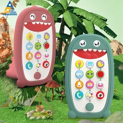 Jouet Musical Montessori pour bébés de 2 ans, téléphone portable pour enfants de 13 à 24 mois, cadeau pour garçons de 1 an 