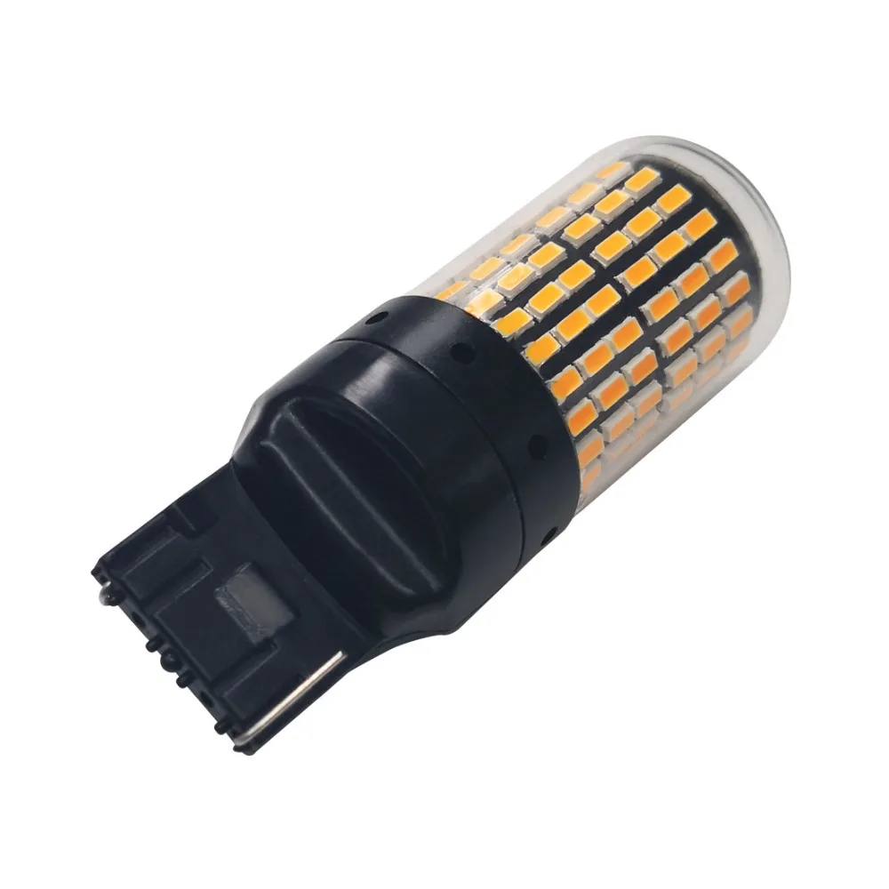 Фабрика 1156 1157 3014 144smd декодирование автомобиля светодиодный сигнал поворота постоянного тока широкое давление 12-36 в