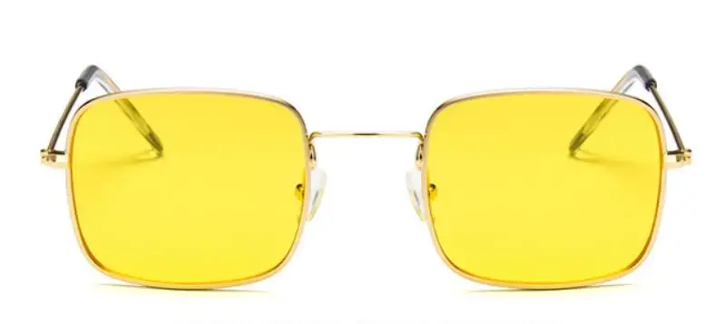 Квадратные Солнцезащитные очки для мужчин и женщин, маленькие солнцезащитные очки в винтажном стиле, стильные очки