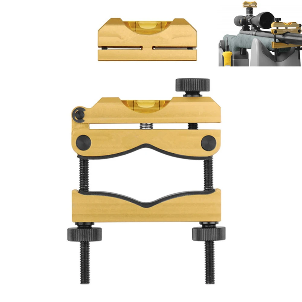 Sistema de Nivelamento Acessórios ao ar Preto Dourado Ângulo Nível Vista Escopo Reticle Nivelamento Sistema Livre - 9 Cheap Acessórios e suporte de extensão