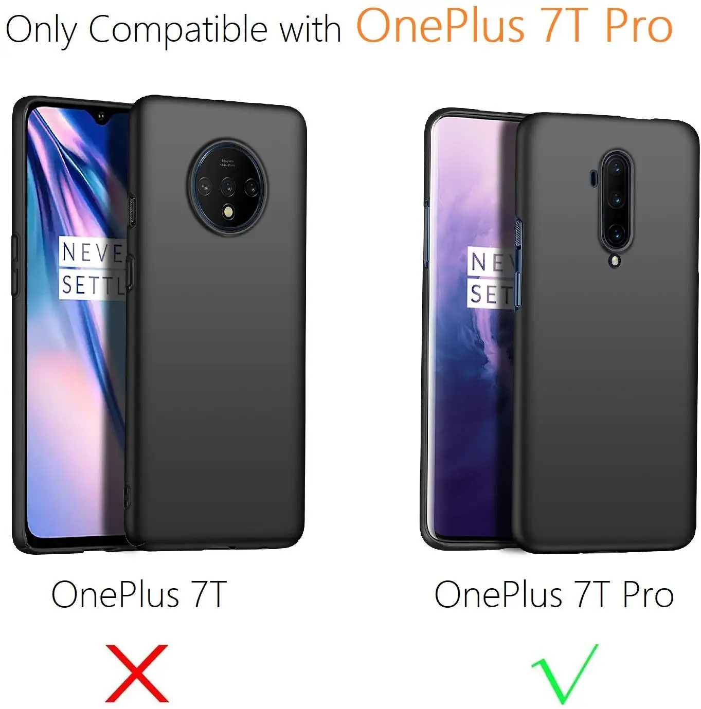 Oneplus 7T Pro чехол Роскошный ультра тонкий твердый матовый пластик для One Plus McLaren Edition