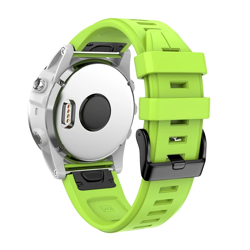Часы Quick Release силиконовый 20 мм ремешок для часов Garmin Fenix 5S 5SPlus 6S 6Spro Easy Fit наручный ремешок Y