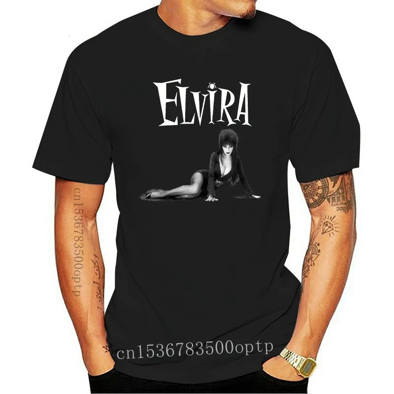 Футболка Elvira Mistress Of The Dark V2 1988 белая желтая все размеры от S до 4Xl | Мужская одежда