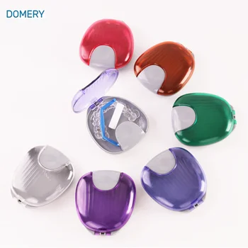 

2020 Hot Selling DOMERY Dental Orthodontic Invisible Braces Storage Box Retainer Case Aligner Box For Invisalign