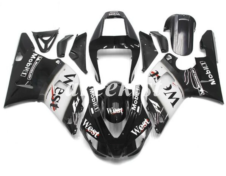 ABS мотоцикл Полный обтекатели комплект для YAMAHA YZF-R1 98 99 YZF R1 1998 1999 YZF1000 yzfr1 98 99 Обтекатель Набор west