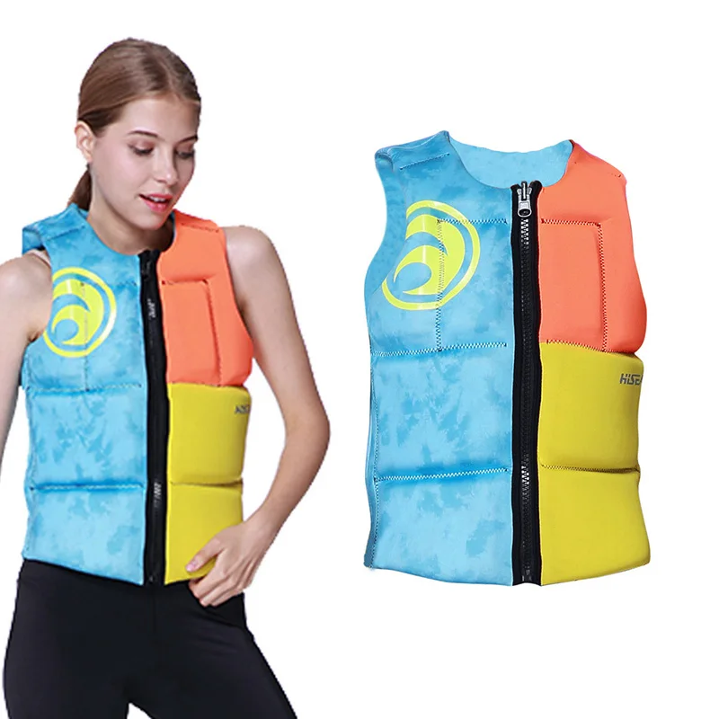 Neoprene Adults Life Vest Jacket Water Ski Wakeboard Swimming Life Jackets Buoyancy Surfing Life