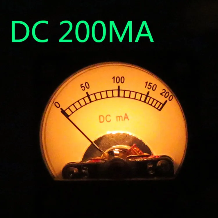 

DC200mA DC Pointer Tube Ammeter with Backlight