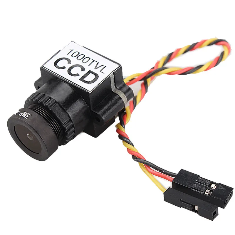 Caméra FPV 1000TVL CCD 5-20V 110° pour Drone RC