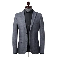 Manteau classique rétro pour homme, Blazer coréen décontracté de qualité, costume à la mode 