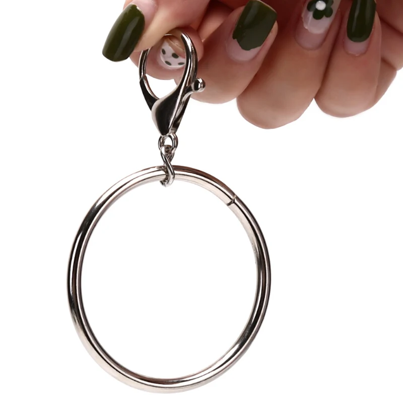 QrhYK Street Big Ring Key Chain Rock Punk Trousers Hipster Key Chains Pant  Keychain HipHop Fashion Accessories 1pc