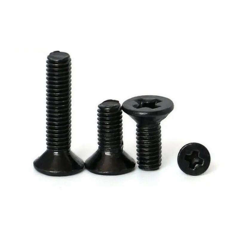 

500pcs/Set M2/M2.5/ M3 Carbon Steel Screw Kit Tool For Laptop PC Machine DIY QBS