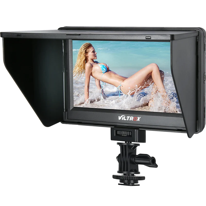 

Viltrox 7'' DC-70 II 1280x800 HD LCD HDMI AV Input Camera Video Monitor Display & Battery & Charger for Canon Nikon DSLR BMPCC
