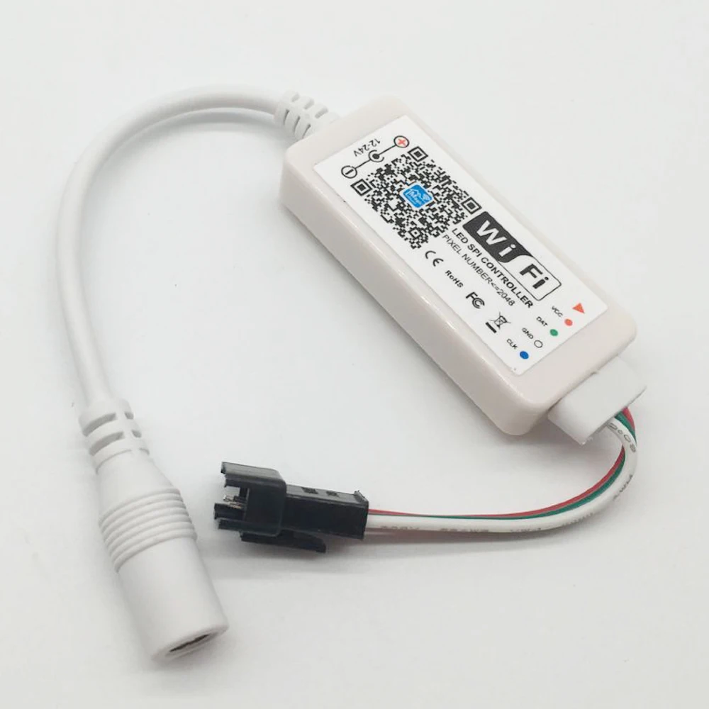 DC12 24V Magic дома светодиодный SPI контроллер прибор приемно 2048 пикселей экшн камера с