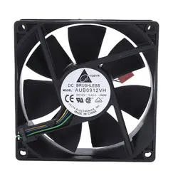 Ventilateurs de refroidissement pour Cpu, 90x90x25MM, 12V DC, 0,60 a, 4 broches, accessoires de PC, de haute qualité, noir 