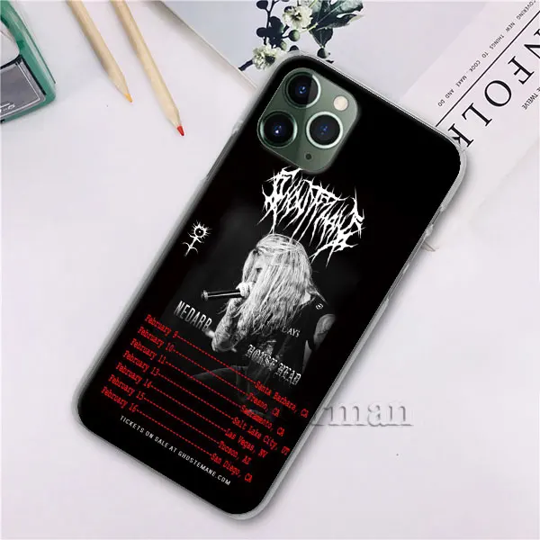 Чехол для телефона Mercury Retrograde Ghostemane, чехол для Apple iPhone X, XR, XS, 11 Pro, Max, 7, 8, 6, 6s Plus, 5 5S, Жесткий Чехол - Цвет: H11