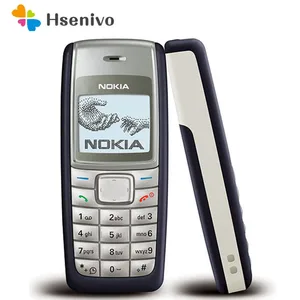 1112 abierto Original Nokia 1112 700 mAh 2g GSM reacondicionado teléfono con pantalla táctil una garantía del año reformado