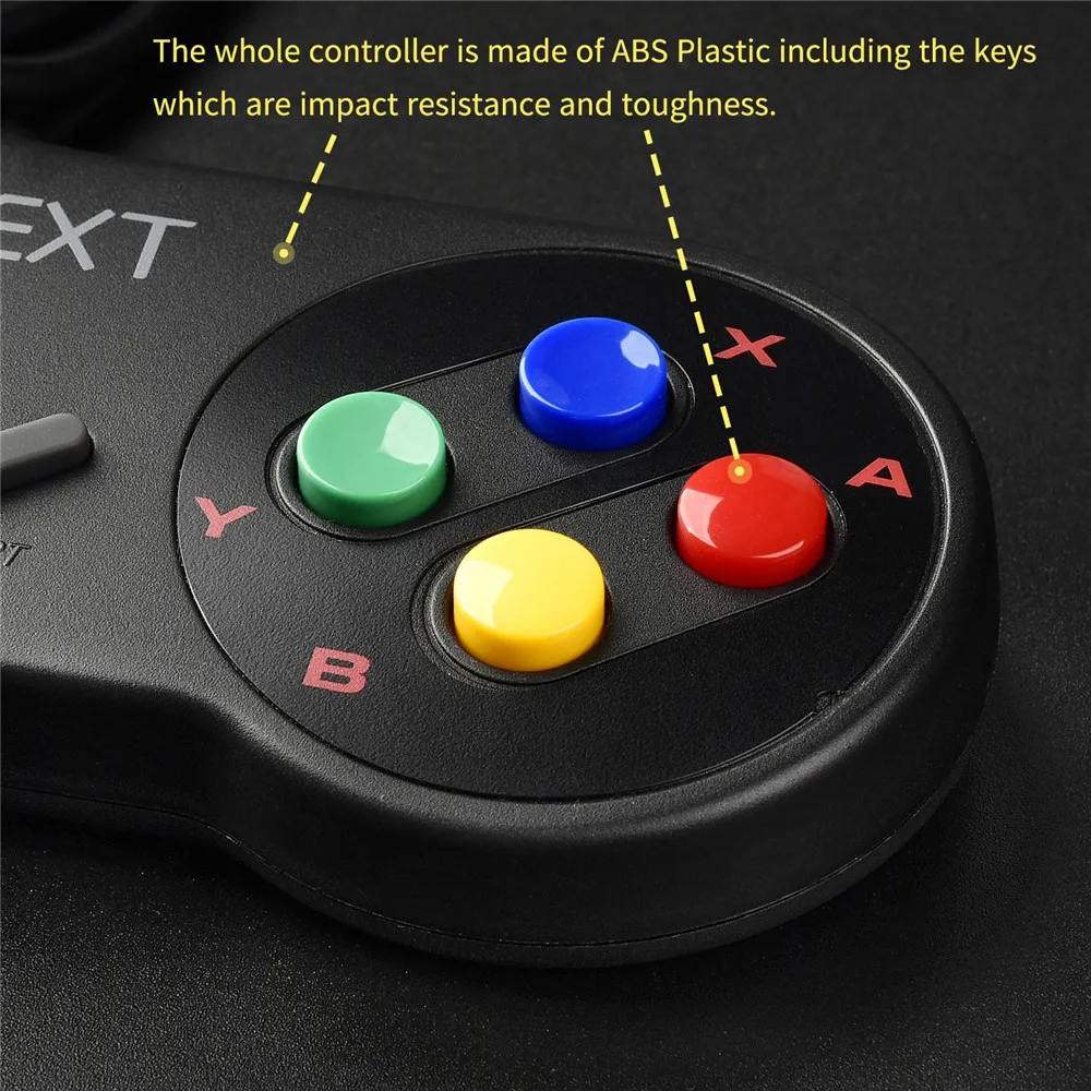 2 шт./лот USB контроллер геймпад шт. супер игровой SNES классический джойстик для ПК MAC