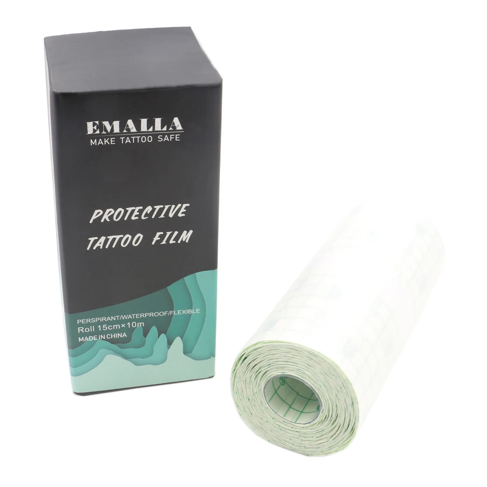 EMALLA 10 м Защитная дышащая тату пленка послепродажное обслуживание бандаж в рулоне