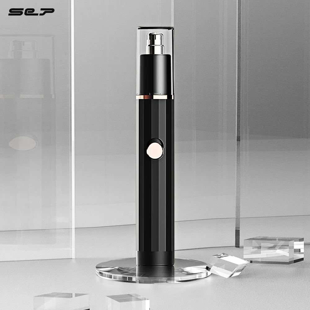 SIENPU Nose Hair Trimmer Electric Control Safe Ear Face Clean Razor Removal Shaving Care Kit for Men and Women | Электроника