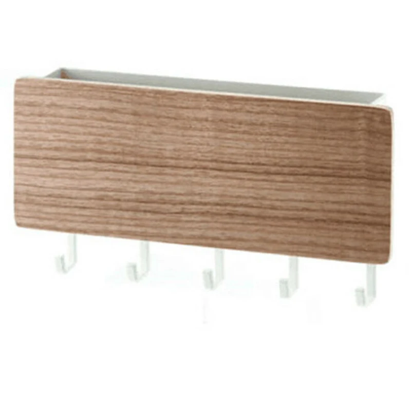

Multifunctional Wall Hools Storage Box Rack Wall Clothes Hook Door Back Hanger Home Decors