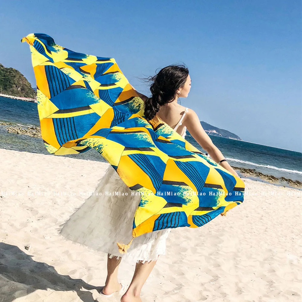 Купальная шаль Женская бразильская печатная бикини блузка солнцезащитный шарф купальная шаль саронг Парео кимоно основа пляжная блузка