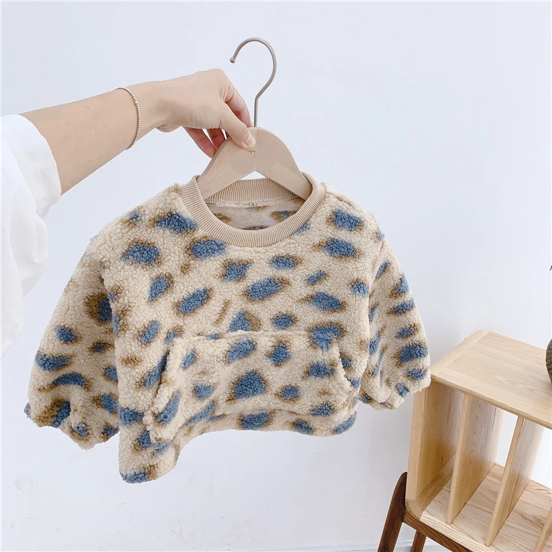 Baby Girl Hoodie Sweatshirts Kids Autumn Winter Clothes Tops Children hoodies for Girls sweater fleece toddlers