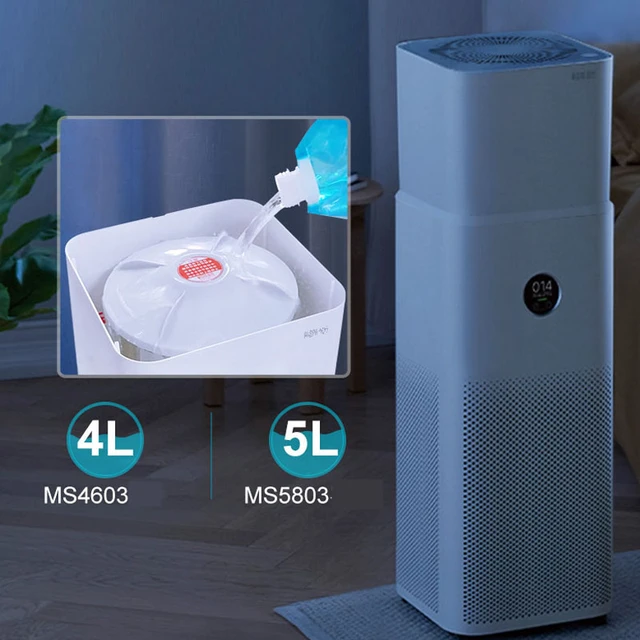 XIAOMI-purificador de aire inteligente MIJIA 4 Pro H, ionizador de aire  doméstico, eliminación de aldehído, pantalla LED de bajo ruido, 32,1db -  AliExpress