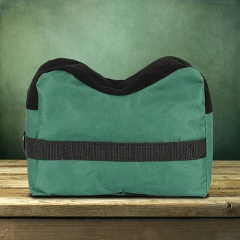 

Portable Sport Front Rear Rest Bag Set Unfilled Stand