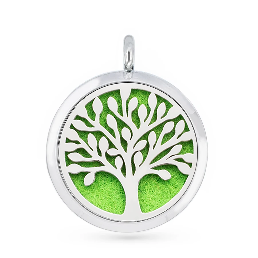 Aroma Locket Pendant Magnetic Aromatherapy Essential Oil Diffuser Perfume Locket Jewelry Fit Necklace Keychain Free 5pads 5