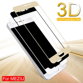 

3D Full Cover Protective Glass For Meizu M3 M5 M6 M8 note M3S M5S M6S M5C M6T M8 Lite V8 Pro Tempered Glas Screen Protector Film