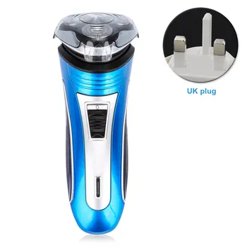 

Rechargeable Beard 3D Head Safety Trimmer Triple Shaver Floating Portable Electric
