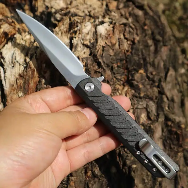 CRK 3801LCK складной карманный Ножи 8Cr13 лезвие нейлоновое стекловолокно ручка на