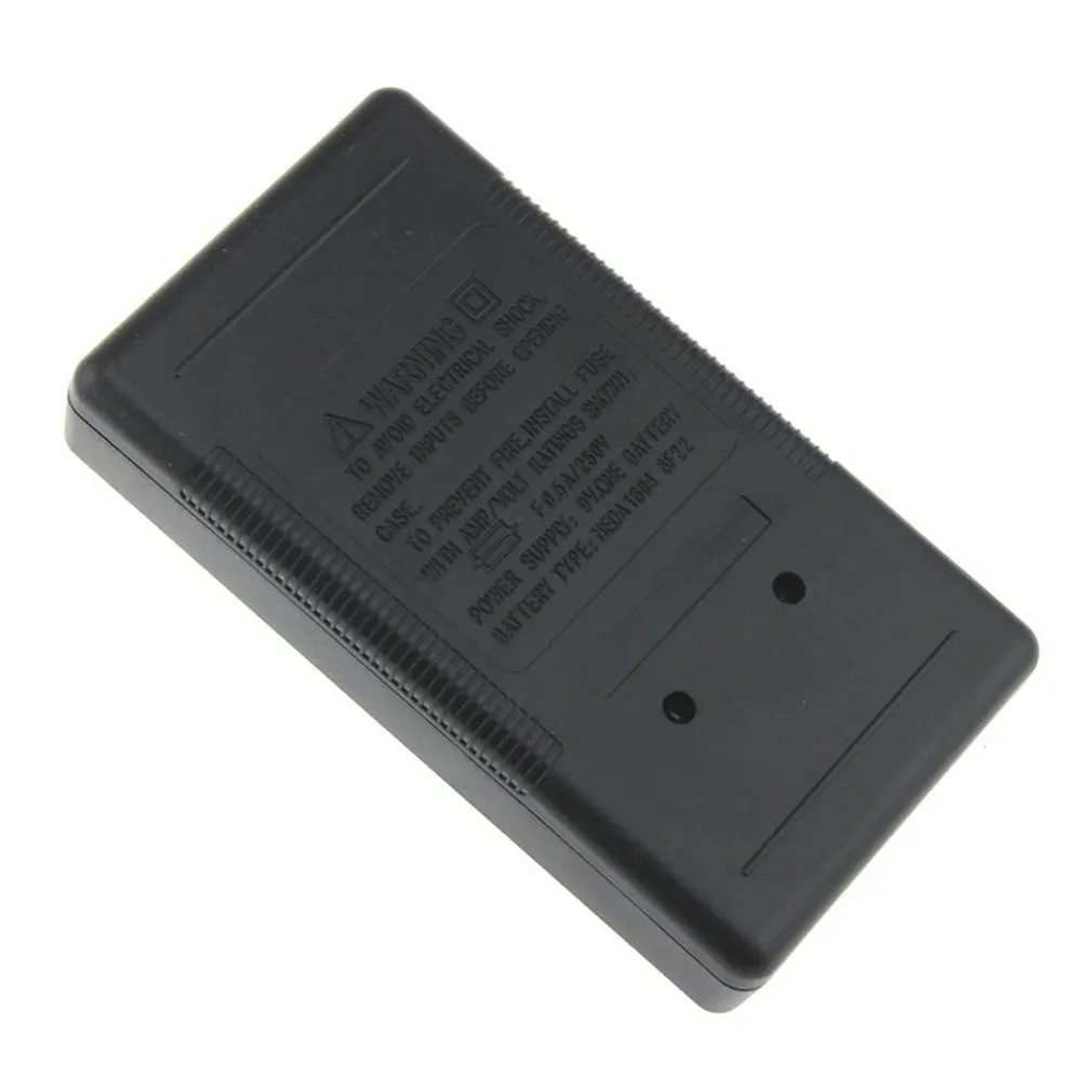 Dt830B Ac/Dc ЖК-дисплей Цифровой мультиметр 750/1000V Вольтметр Амперметр Ом тестер высокобезопасные крепежные гайки Портативный метр Цифровой мультиметр по доступной цене