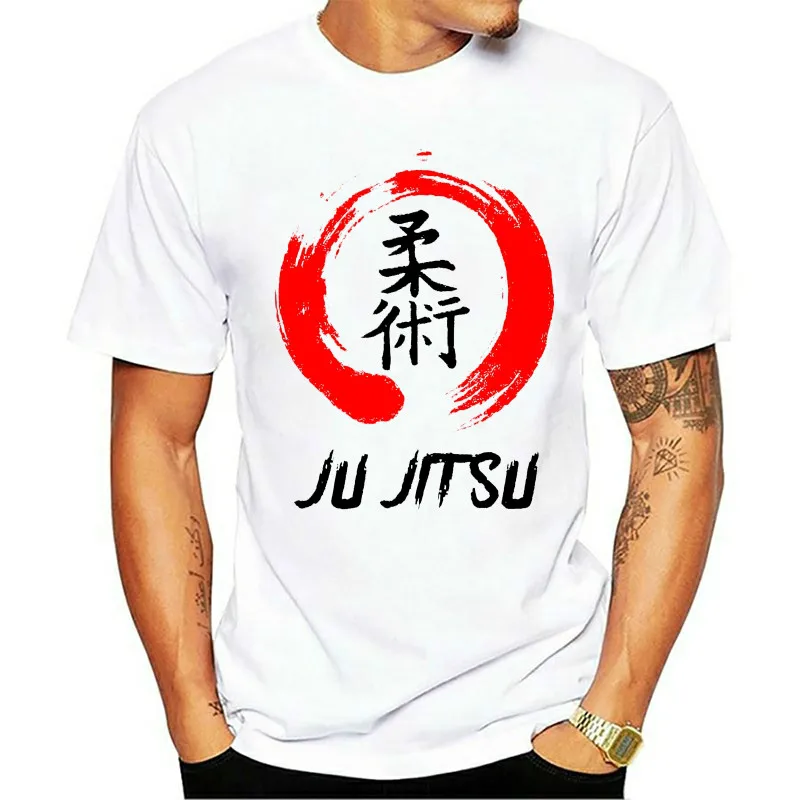 Забавные топы JuJitsu Kanji хип-хоп рубашки с круглым вырезом День благодарения