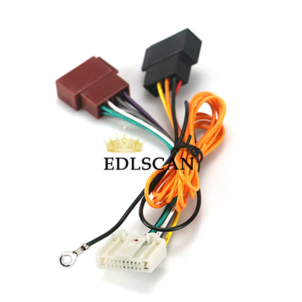 EDLSCAN 12-136 ISO жгут проводов для Nissan для Subaru для Opel Movano АВТО ISO радио разъем 12-136