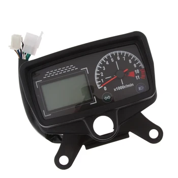 

Digital LCD Speedometer Tachometer Gauge Meter For Honda CG125-150